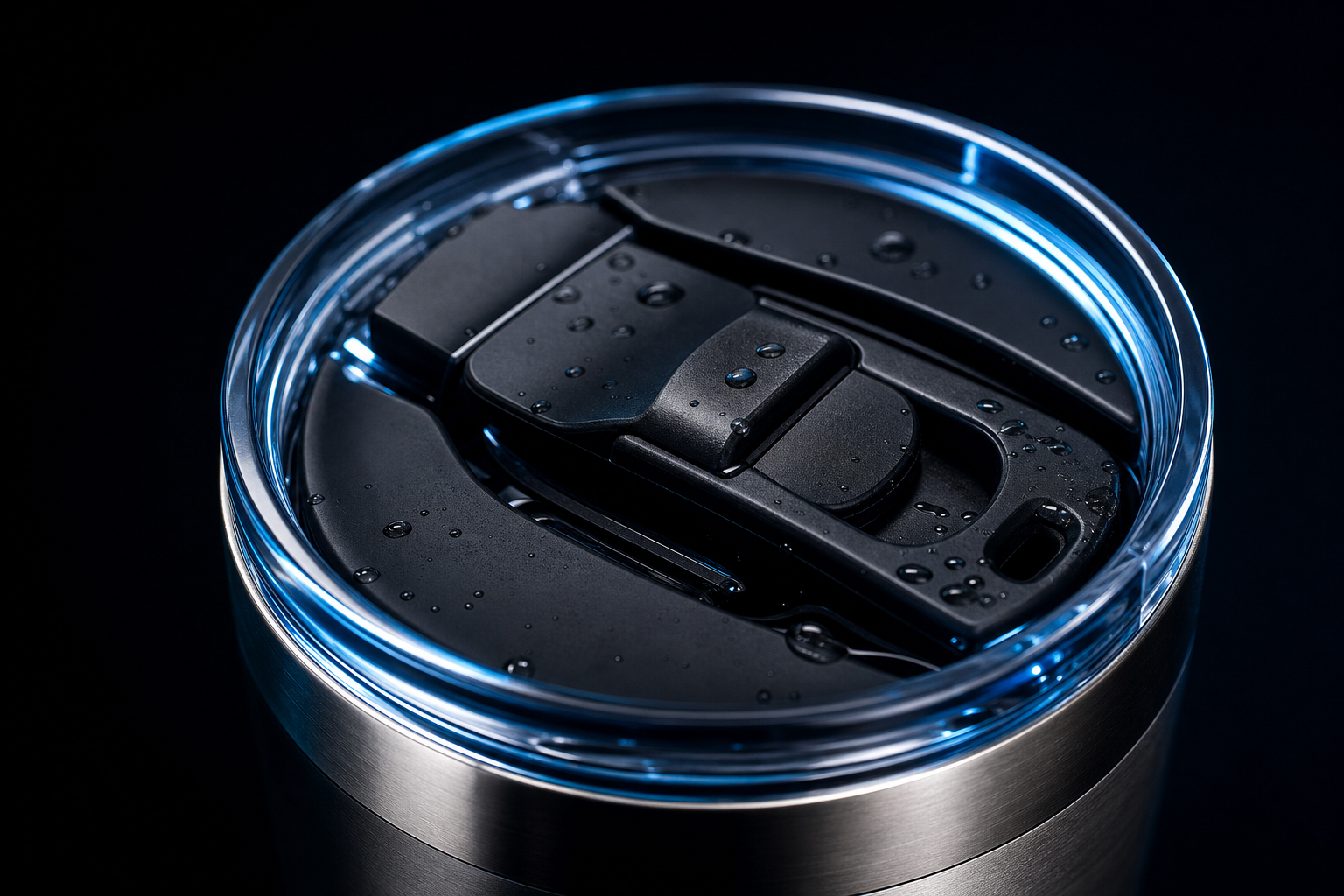Leak-resistant lid