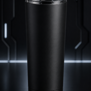 CyberFlasks Void Black insulated tumbler product image