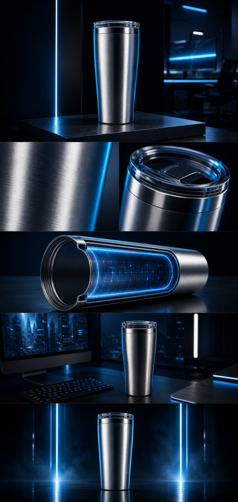 CyberFlasks Chrome Pulse product detail poster